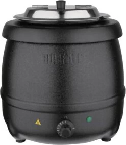 Buffalo Soepketel 10 Liter - Verstelbare Warmteregelaar - Zwart