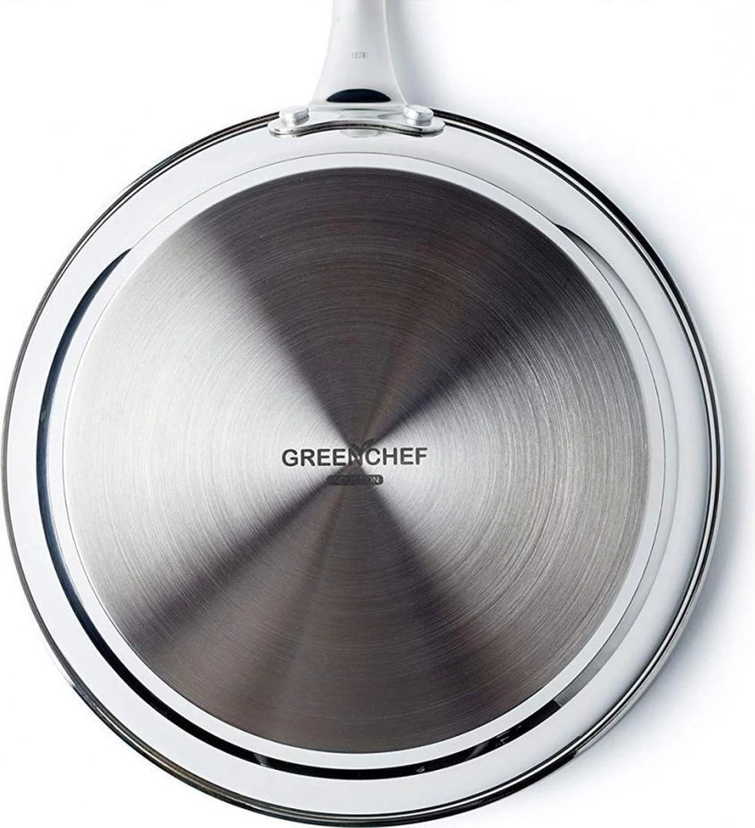 GreenChef Profile Plus Koekenpan 24cm - Zilverkleurig - Inductie - PFAS-vrij 4 GreenChef Profile Plus Koekenpan 24cm - Zilverkleurig - Inductie - PFAS-vrij - Afbeelding 4