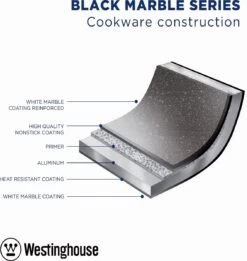 Westinghouse Koekenpan Inductie - Ø 28 Cm - Zwart Marmer - Speciale Editie 11 Westinghouse Koekenpan Inductie - Ø 28 Cm - Zwart Marmer - Speciale Editie -Korting Op Keukengerei 1134x1200 4