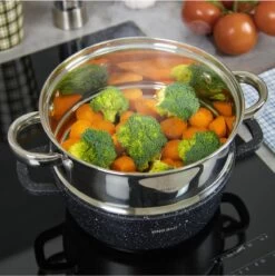 Stoompan INZET 2.6L – Rijststomer - Groentestomer Ø 20 Cm RVS -Korting Op Keukengerei 1196x1200 10