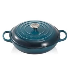 Le Creuset Braadpan Campagnard Signature Deep Teal - ø 30 Cm / 3.5 Liter 8 Le Creuset Braadpan Campagnard Signature Deep Teal - ø 30 Cm / 3.5 Liter -Korting Op Keukengerei 1197x1200 15