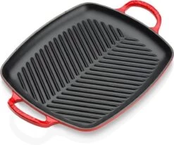 Le Creuset Rechthoekige Grill 30cm Kersenrood -Korting Op Keukengerei 1200x1002 3