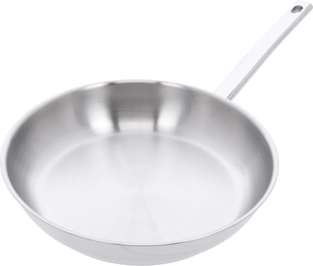 Demeyere Classico 3 RVS Koekenpan – Koekenpan Inductie - 28 Cm – PTFE-vrij 1 Demeyere Classico 3 RVS Koekenpan – Koekenpan Inductie - 28 Cm – PTFE-vrij