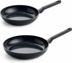 BK Easy Induction Ceramic Koekenpannenset Ø 24 + Ø 28 Cm - Inductie - PFAS-vrij