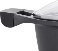 Royalty Line - Marble Soep/braadpan - Met Glazen Deksel Zwart - 20 CM. RL-BS20ML -Korting Op Keukengerei 1200x1055