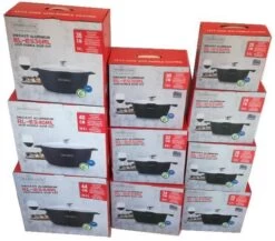 Royalty Line - Marble Soep/braadpan - Met Glazen Deksel Zwart - 20 CM. RL-BS20ML -Korting Op Keukengerei 1200x1056