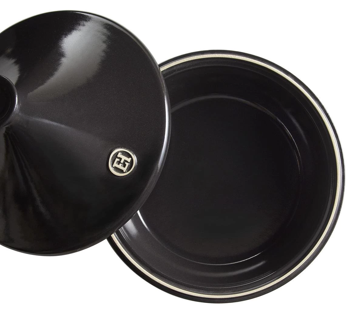 Emile Henry Tajine - Ø32 Cm - Fusain 3 Emile Henry Tajine - Ø32 Cm - Fusain - Afbeelding 3