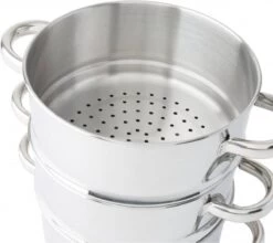 Merkloos Imperial Kitchen Stoompan - 20 Cm - 3 Delig - 21 X 26cm 9 Merkloos Imperial Kitchen Stoompan - 20 Cm - 3 Delig - 21 X 26cm -Korting Op Keukengerei 1200x1071