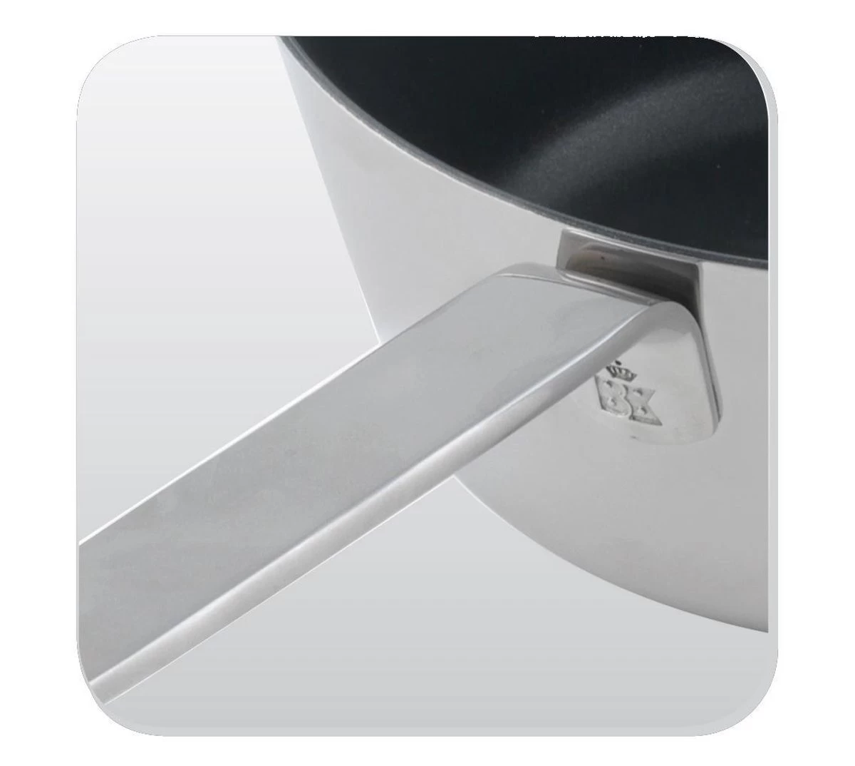 BK Conical Deluxe Kookpannenset - 5 Delig - RVS 13 BK Conical Deluxe Kookpannenset - 5 Delig - RVS - Afbeelding 13