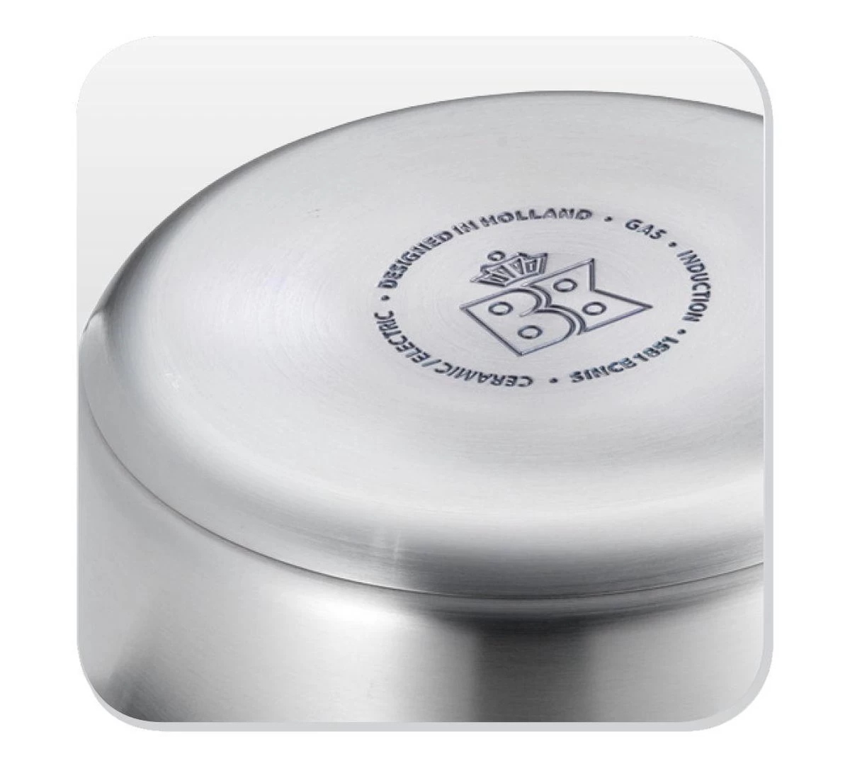 BK Conical Cool Glas Pannenset - 4-delig - RVS - Glazen Deksel - Inductie 15 BK Conical Cool Glas Pannenset - 4-delig - RVS - Glazen Deksel - Inductie - Afbeelding 15