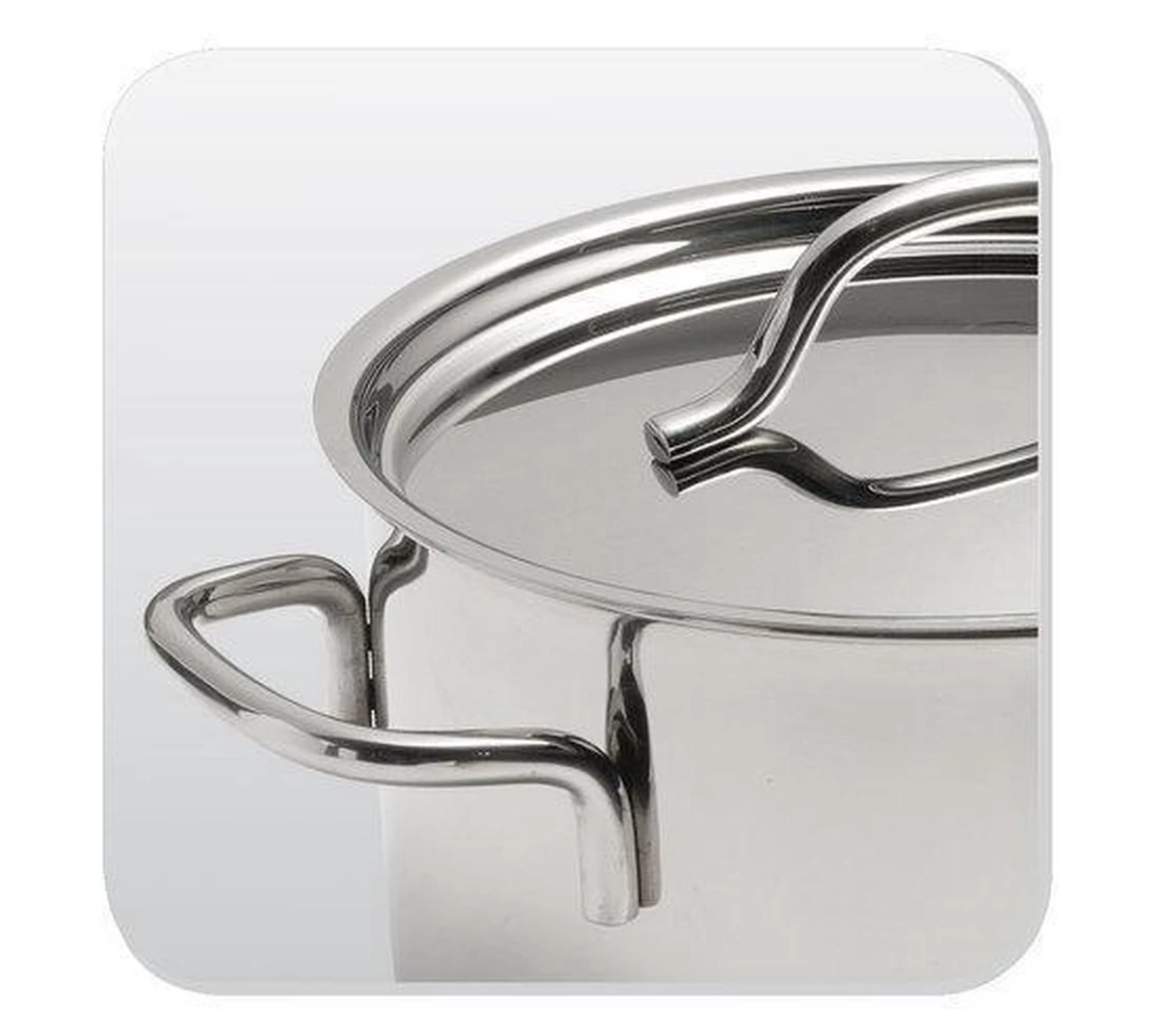 BK Profiline Kookpan Ø 14 Cm - RVS - Inductie 7 BK Profiline Kookpan Ø 14 Cm - RVS - Inductie - Afbeelding 7