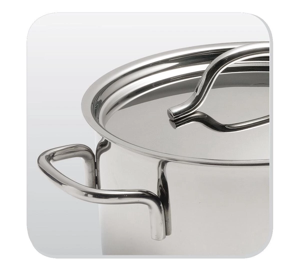 BK Profiline Pannenset - 4-delig - RVS - Inductie 2 BK Profiline Pannenset - 4-delig - RVS - Inductie - Afbeelding 2