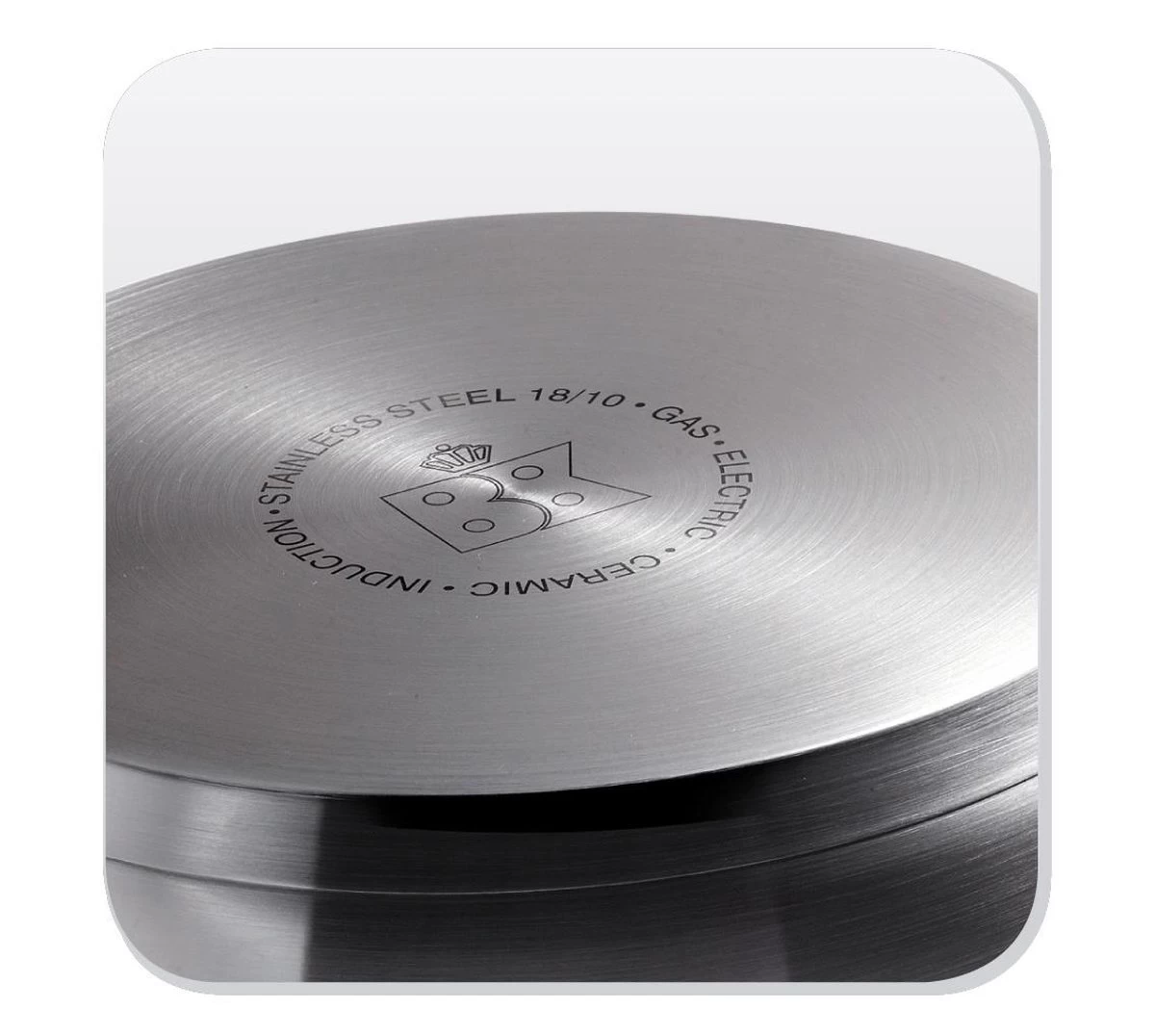 BK Excellent Pannenset - 5-delig - RVS - Inductie 10 BK Excellent Pannenset - 5-delig - RVS - Inductie - Afbeelding 10