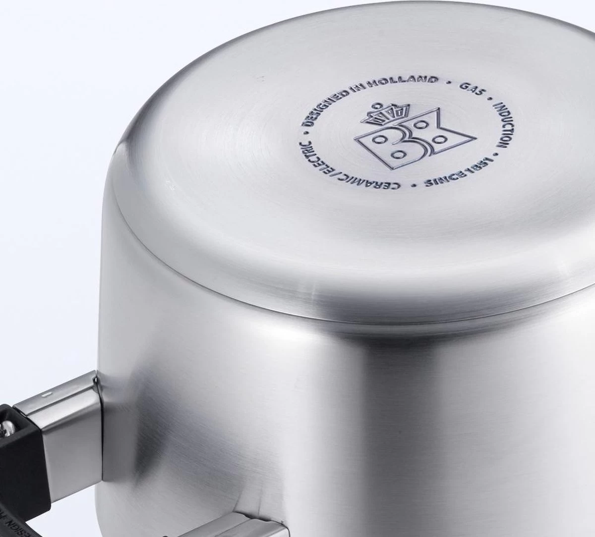 BK Conical Cool Soeppan - Ø 24 Cm - RVS - Inductie 4 BK Conical Cool Soeppan - Ø 24 Cm - RVS - Inductie - Afbeelding 4
