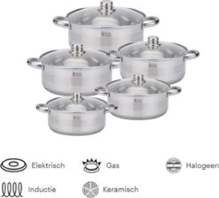 Royal Swiss Pannenset - 10-delig