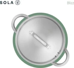 Sola Pannenset Blizz - 4 Delig - Ø Cm - Zilver - RVS - Sandwichbodem 20 Sola Pannenset Blizz - 4 Delig - Ø Cm - Zilver - RVS - Sandwichbodem -Korting Op Keukengerei 1200x1098 2