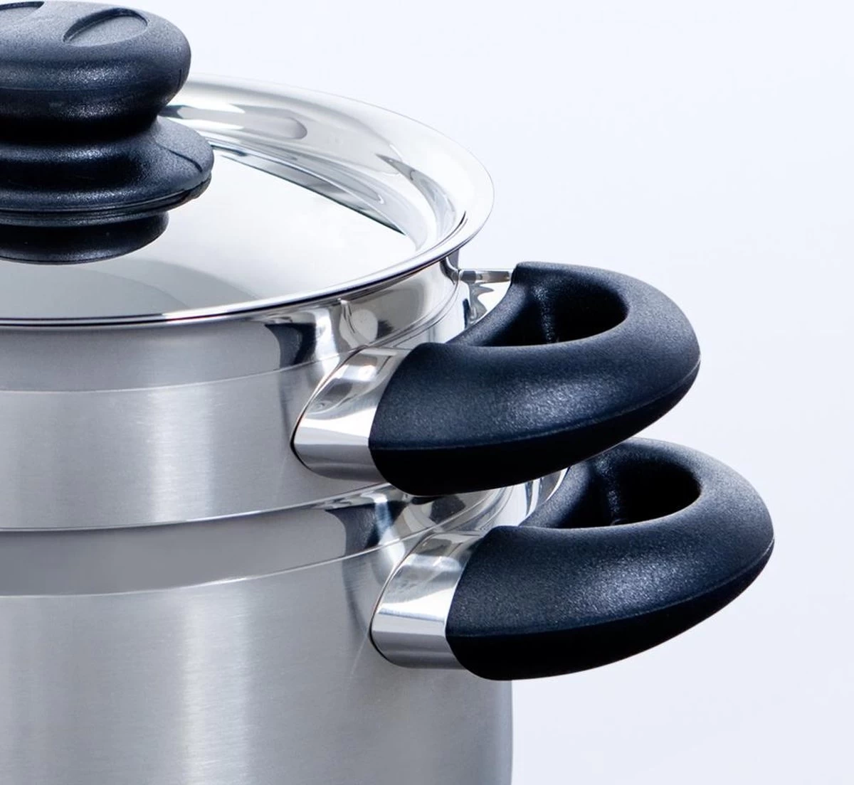 BK Karaat+ Pannenset - 5-delig - RVS – Geschikt Voor Alle Warmtebronnen 10 BK Karaat+ Pannenset - 5-delig - RVS – Geschikt Voor Alle Warmtebronnen - Afbeelding 10
