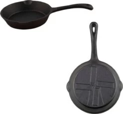 The Windmill Koekenpan Skillet Extra - 31,5 Cm - Gietijzer Zwart -Korting Op Keukengerei 1200x1112 1
