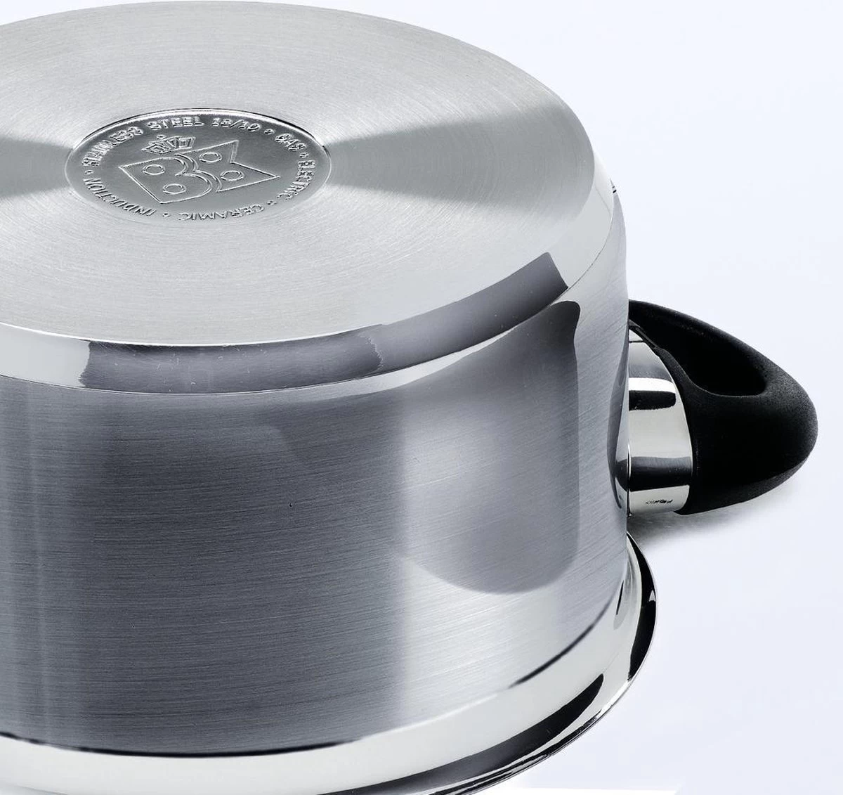 BK Karaat+ Pannenset - 5-delig - RVS – Geschikt Voor Alle Warmtebronnen 11 BK Karaat+ Pannenset - 5-delig - RVS – Geschikt Voor Alle Warmtebronnen - Afbeelding 11