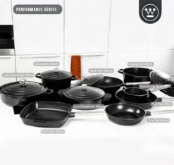 Westinghouse Performance Series - Steelpan Inductie 18cm - Zwart - Geschikt Voor Alle Warmtebronnen Inclusief Inductie En Ovenbestendig - Sauspan 9 Westinghouse Performance Series - Steelpan Inductie 18cm - Zwart - Geschikt Voor Alle Warmtebronnen Inclusief Inductie En Ovenbestendig - Sauspan -Korting Op Keukengerei 1200x1138 2