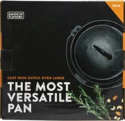 Merkloos Dutch Oven Medium Smokin' Flavours 10 Merkloos Dutch Oven Medium Smokin' Flavours -Korting Op Keukengerei 1200x1166 4