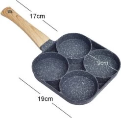 Alora 4-Delige Pannenkoekenpan - Pannenkoeken Maker - Cakemaker - Omeletpan - Omeletmaker - Eierpan - Koekjes Maker - 4-in-1 Pannenset -Korting Op Keukengerei 1200x1170 6