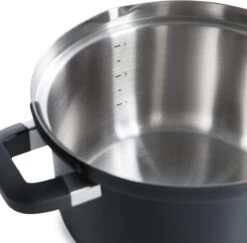 BK Flow Cool Black Glas Kookpannenset - 4-delig - Zwart - Glazen Deksel - Veilig Afgietsysteem - Inductie -Korting Op Keukengerei 1200x1182