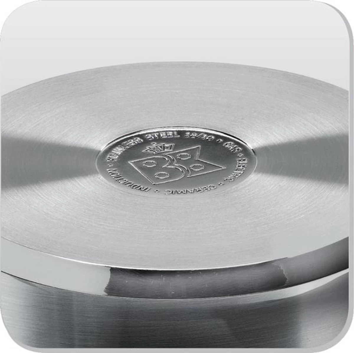 BK Karaat+ Pannenset - 5-delig - RVS – Geschikt Voor Alle Warmtebronnen 8 BK Karaat+ Pannenset - 5-delig - RVS – Geschikt Voor Alle Warmtebronnen - Afbeelding 8