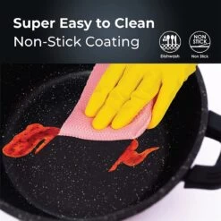 Herenthal Pannenset Inductie - Luxe 10-delige Koekenpan Inductie - Voor Alle Warmtebronnen - Pannen Met Glazen Deksels En Koudgrepen - Burgundy -Korting Op Keukengerei 1200x1199