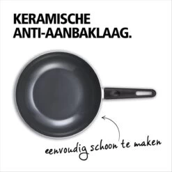 BRABANTIA INDU+ Wokpan - Keramische Antiaanbaklaag - Ø 28 Cm - Inductie - Pfas Vrij -Korting Op Keukengerei 1200x1200 1115