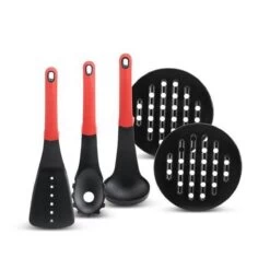 Edënbërg Red Line -15-delige Luxe Pannenset Van Gesmeed Aluminium - Rood/Metallic -Korting Op Keukengerei 1200x1200 1186