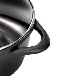 Smile 10 Delige Pannenset - Antiaanbaklaag - Vaatwasser Bestendig - Zwart -Korting Op Keukengerei 1200x1200 1210