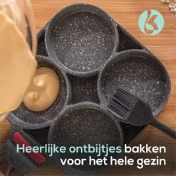 Culistar Pannenkoekenpan Inductie - Pancake Pan - Omeletpan - Omeletmaker - Eierpan - Inclusief Receptenboekje -Korting Op Keukengerei 1200x1200 1232