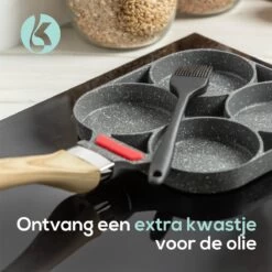 Culistar Pannenkoekenpan Inductie - Pancake Pan - Omeletpan - Omeletmaker - Eierpan - Inclusief Receptenboekje -Korting Op Keukengerei 1200x1200 1233