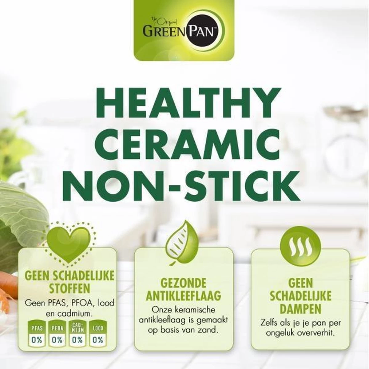 GreenPan Cambridge Hapjespan Met Deksel 28cm - Zwart - Inductie - PFAS-vrij 19 GreenPan Cambridge Hapjespan Met Deksel 28cm - Zwart - Inductie - PFAS-vrij - Afbeelding 19