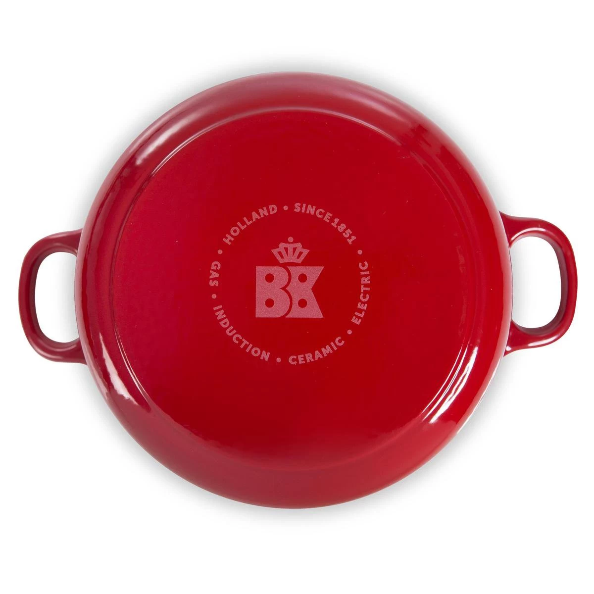 BK Bourgogne Braadpan Ø 20 Cm - Rood - Gietijzer - Inductie 9 BK Bourgogne Braadpan Ø 20 Cm - Rood - Gietijzer - Inductie - Afbeelding 9