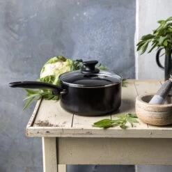 GreenPan Cambridge Steelpan 16cm - Zwart - Inductie - PFAS-vrij -Korting Op Keukengerei 1200x1200 1729