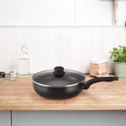 Brabantia Antikleef Hapjespan Met Deksel 28cm - Sauté Pan 9 Brabantia Antikleef Hapjespan Met Deksel 28cm - Sauté Pan -Korting Op Keukengerei 1200x1200 1756