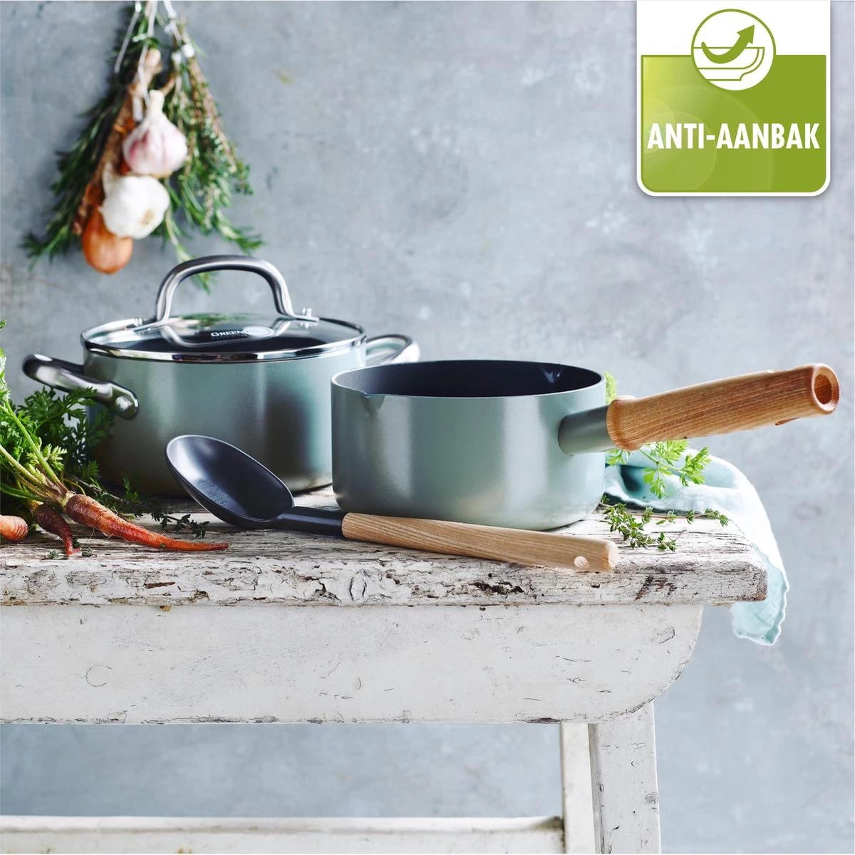 GreenPan Mayflower Steelpan - Ø 16 Cm - Keramisch - Inductie 17 GreenPan Mayflower Steelpan - Ø 16 Cm - Keramisch - Inductie - Afbeelding 17