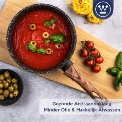 Westinghouse Steelpan Inductie - Ø 20 Cm - Zwart Marmer - Speciale Editie 11 Westinghouse Steelpan Inductie - Ø 20 Cm - Zwart Marmer - Speciale Editie -Korting Op Keukengerei 1200x1200 255