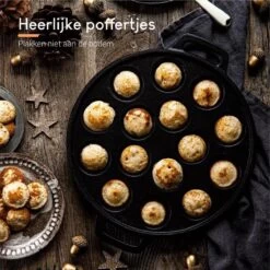 Ocina Poffertjespan Accessoires Set - Doseerfles - Poffertjes Spuitfles - 6x Poffertjes Vork - Kwast - Siliconen Kwast - Bakkwast - Gratis Poffertjes E-Book -Korting Op Keukengerei 1200x1200 317