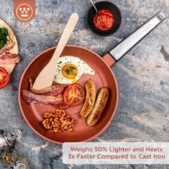 Westinghouse Performance Series - Koekenpan Inductie 28cm - Oven Geschikt - Rood - Geschikt Voor Alle Warmtebronnen 13 Westinghouse Performance Series - Koekenpan Inductie 28cm - Oven Geschikt - Rood - Geschikt Voor Alle Warmtebronnen -Korting Op Keukengerei 1200x1200 370