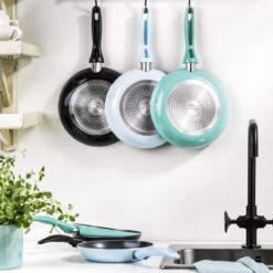 VitaVerde Expert Koekenpannenset Ø 24cm + Ø 28cm - Lichtblauw - Inductie - PFAS-vrij 14 VitaVerde Expert Koekenpannenset Ø 24cm + Ø 28cm - Lichtblauw - Inductie - PFAS-vrij -Korting Op Keukengerei 1200x1200 421