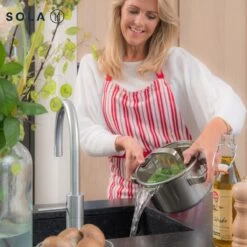 Sola Pannenset Juvia - 4 Delig - Ø 16,16,18,20 Cm - Zilver - RVS - Sandwichbodem -Korting Op Keukengerei 1200x1200 46