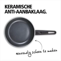 BRABANTIA INDU+ Koekenpan - Keramische Antiaanbaklaag - Ø 20 Cm - Inductie - Pfas Vrij -Korting Op Keukengerei 1200x1200 466