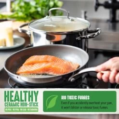 GreenChef Profile Plus Koekenpan 24cm - Zilverkleurig - Inductie - PFAS-vrij 17 GreenChef Profile Plus Koekenpan 24cm - Zilverkleurig - Inductie - PFAS-vrij -Korting Op Keukengerei 1200x1200 471