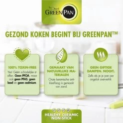 GreenPan Memphis Koekenpannenset - 3-delig - Zwart - Inductie - PFAS-vrij 30 GreenPan Memphis Koekenpannenset - 3-delig - Zwart - Inductie - PFAS-vrij -Korting Op Keukengerei 1200x1200 488