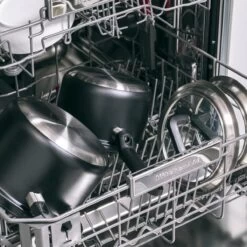 BK Flow Cool Black Glas Kookpannenset - 4-delig - Zwart - Glazen Deksel - Veilig Afgietsysteem - Inductie -Korting Op Keukengerei 1200x1200 50