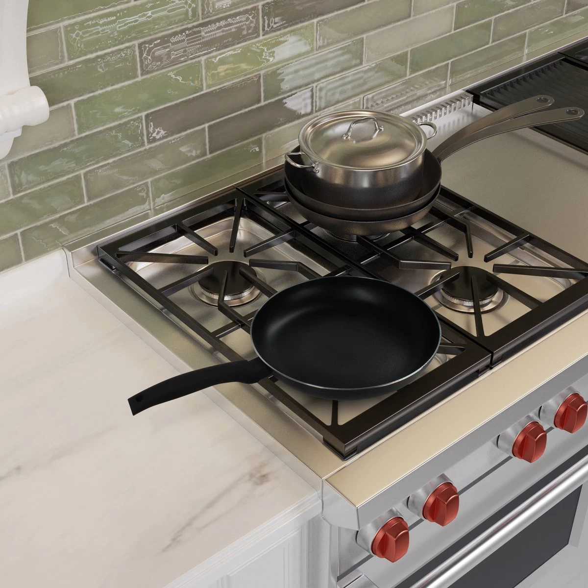 Miller Koekenpan Inductie 28cm - Alle Warmtebronnen - Anti Aanbaklaag 6 Miller Koekenpan Inductie 28cm - Alle Warmtebronnen - Anti Aanbaklaag - Afbeelding 6