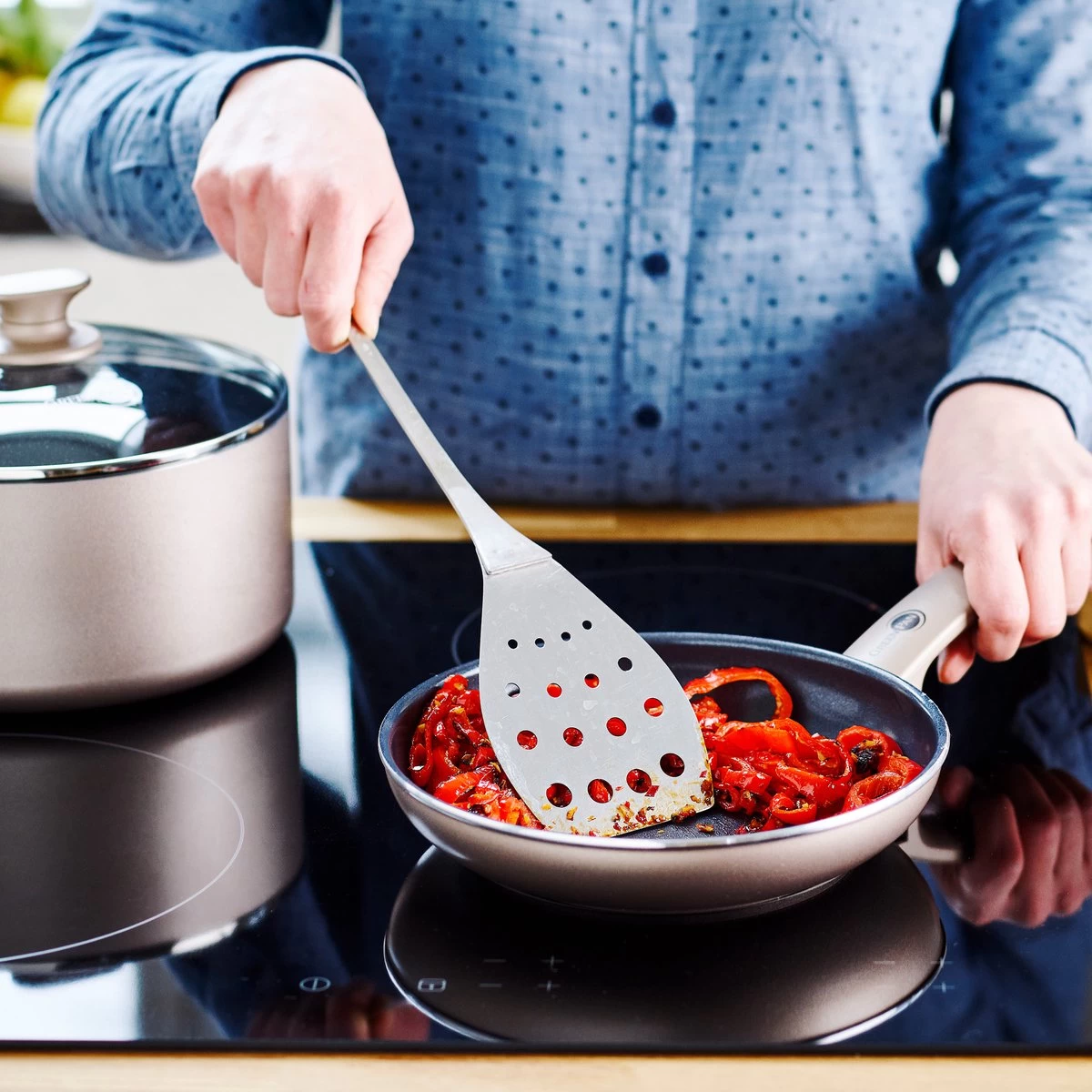 GreenPan Cambridge Koekenpan 30cm - Brons - Inductie - PFAS-vrij 13 GreenPan Cambridge Koekenpan 30cm - Brons - Inductie - PFAS-vrij - Afbeelding 13